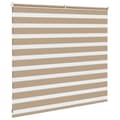 Miniatyrbild 4 av 11: vidaXL Rullgardin zebra 165x100 cm tyg bredd 160,9 cm polyester