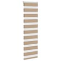 Miniatyrbilde 3 av 11: vidaXL Sebragardin sandbrun 45x150 cm stoff bredde 40,9 cm polyester
