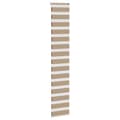 Miniatyrbild 3 av 11: vidaXL Rullgardin zebra 45x200 cm tyg bredd 40,9 cm polyester