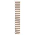 Miniatyrbillede 3 af 11: vidaXL zebragardin sandbrun 45x200 cm stofbredde 40,9 cm polyester