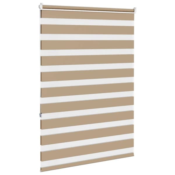 vidaXL Rullgardin zebra 115x150 cm tyg bredd 110,9 cm polyester