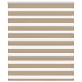 Miniatyrbillede 1 af 11: vidaXL zebragardin sandbrun 125x150 cm stofbredde 120,9 cm polyester