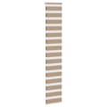 Miniatyrbild 3 av 11: vidaXL Rullgardin zebra 45x230 cm tyg bredd 40,9 cm polyester