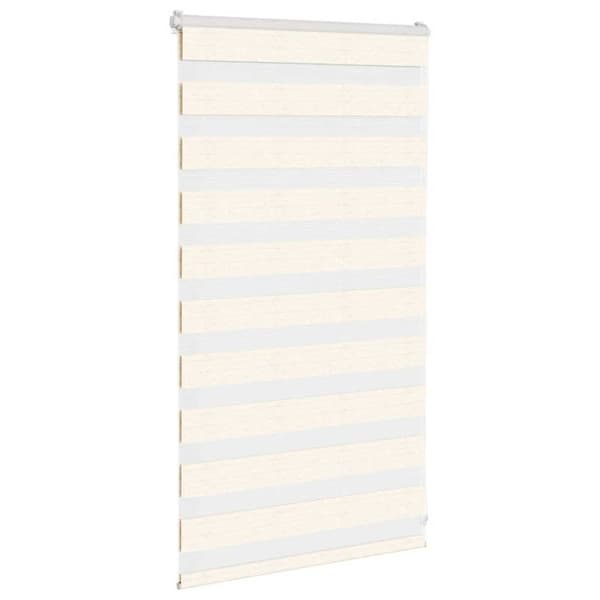 vidaXL Rullgardin zebra 70x100 cm tyg bredd 65,9 cm polyester