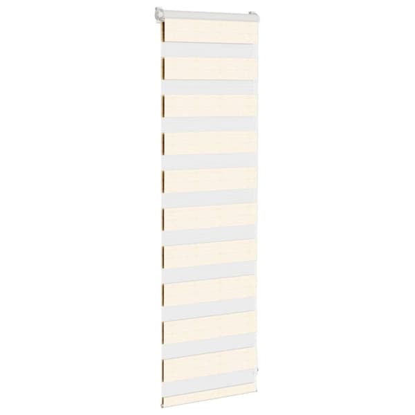 vidaXL Sebragardin marmor beige stoff bredde 40,9 cm polyester