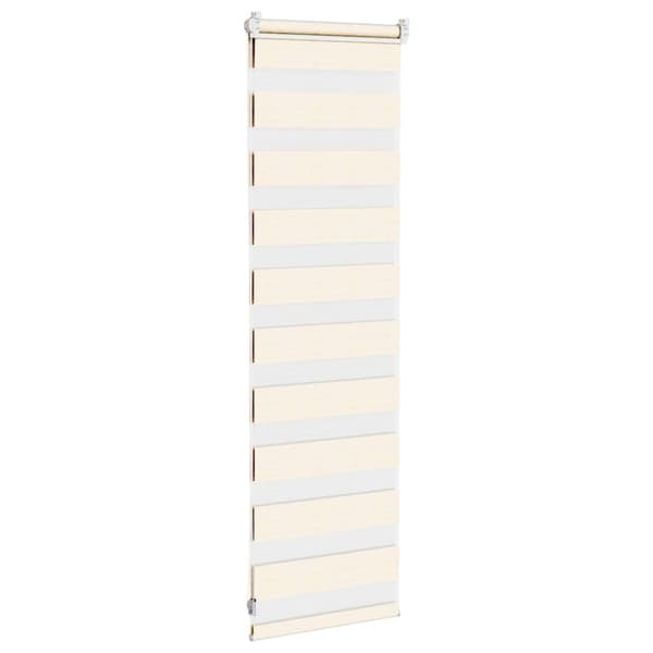 vidaXL Sebragardin marmor beige stoff bredde 40,9 cm polyester