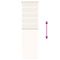 Miniatyrbilde 5 av 11: vidaXL Sebragardin marmor beige stoff bredde 40,9 cm polyester