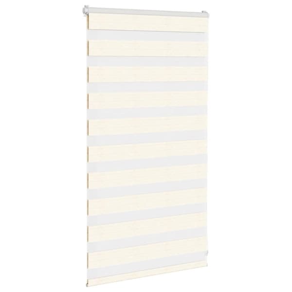 vidaXL Rullgardin zebra 80x100 cm tyg bredd 75,9 cm polyester
