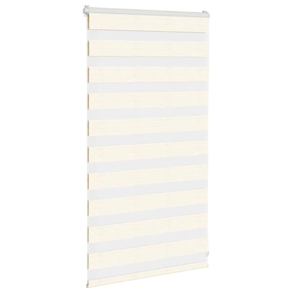 vidaXL zebragardin marmorbeige 80x100 cm stofbredde 75,9 cm polyester