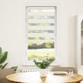 Miniatyrbillede 2 af 11: vidaXL zebragardin marmorbeige 65x100 cm stofbredde 60,9 cm polyester