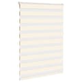 Miniatyrbillede 3 af 11: vidaXL zebragardin marmorbeige 110x100 cm stofbredde 105,9cm polyester