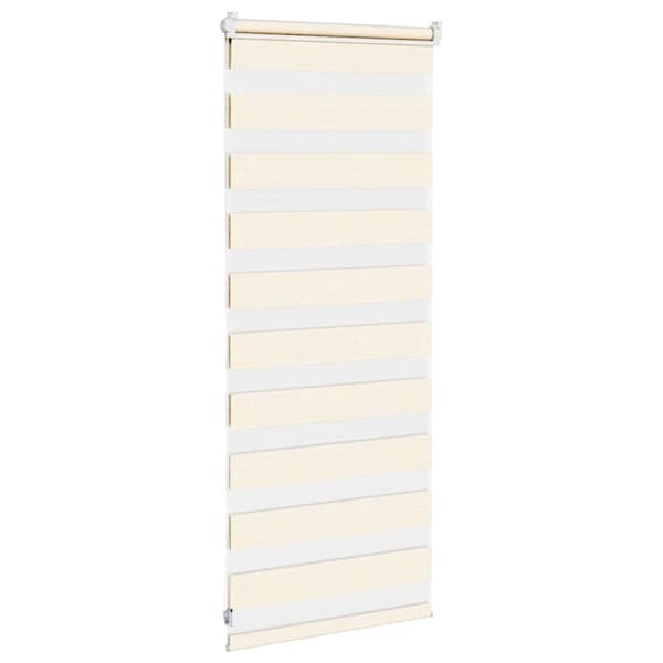 vidaXL Rullgardin zebra 60x100 cm tyg bredd 55,9 cm polyester
