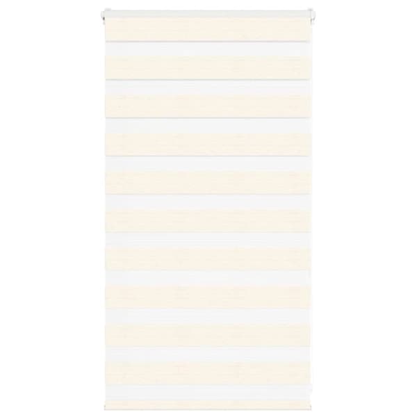 vidaXL zebragardin marmorbeige 85x100 cm stofbredde 80,9 cm polyester