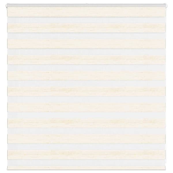 vidaXL zebragardin marmorbeige 145x100 cm stofbredde 140,9cm polyester