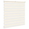 Miniatyrbillede 4 af 11: vidaXL zebragardin marmorbeige 140x100 cm stofbredde 135,9cm polyester