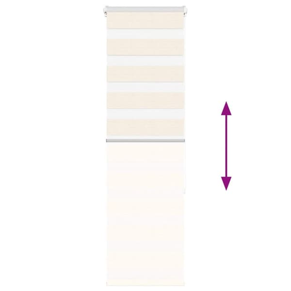vidaXL Seepra rullaverho 40x150 cm kankaan leveys 35,9 cm polyesteri