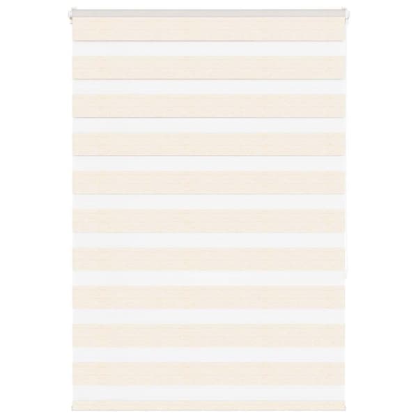 vidaXL Rullgardin zebra 105x150 cm tyg bredd 100,9 cm polyester