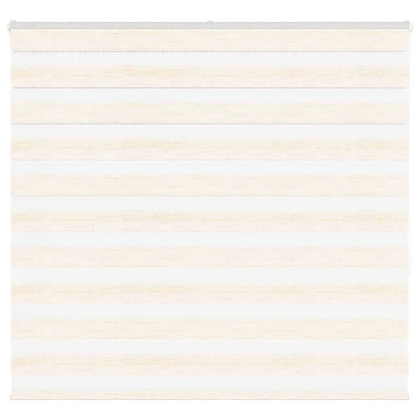 vidaXL Rullgardin zebra 155x150 cm tyg bredd 150,9 cm polyester