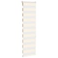 Miniatyrbillede 3 af 11: vidaXL zebragardin marmorbeige 50x150 cm stofbredde 45,9 cm polyester