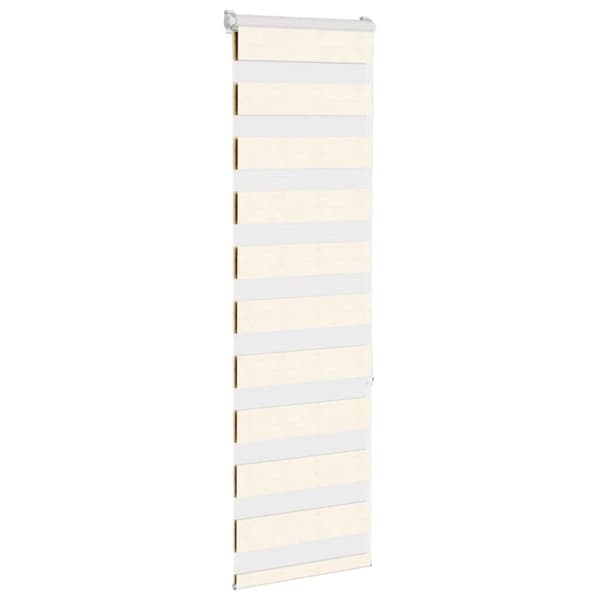 vidaXL zebragardin marmorbeige 50x150 cm stofbredde 45,9 cm polyester