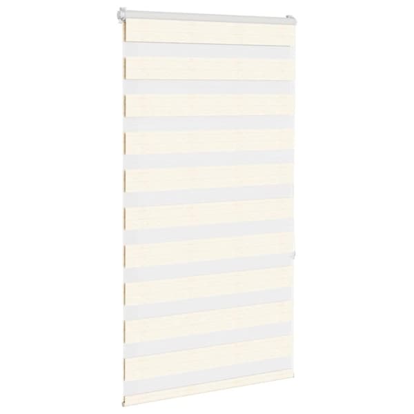 vidaXL zebragardin marmorbeige 85x150 cm stofbredde 80,9 cm polyester
