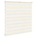 Miniatyrbilde 4 av 11: vidaXL Sebragardin marmor beige stoff bredde 140,9 cm polyester