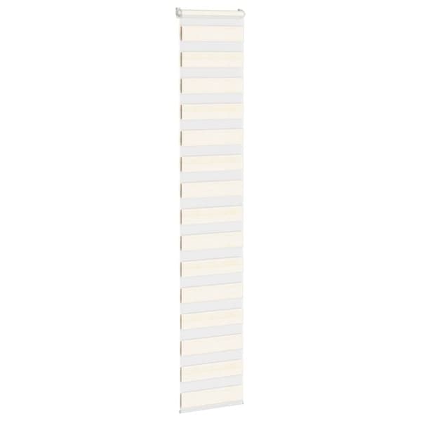 vidaXL Sebragardin marmor beige stoff bredde 40,9 cm polyester