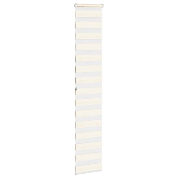 vidaXL Sebragardin marmor beige stoff bredde 40,9 cm polyester