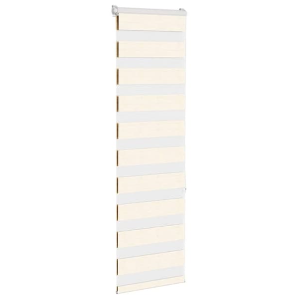 vidaXL Rullgardin zebra 50x150 cm tyg bredd 45,9 cm polyester