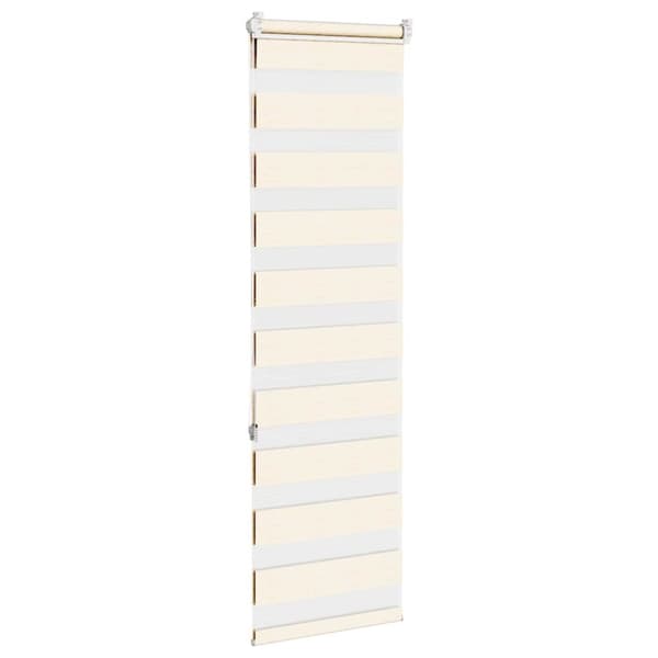 vidaXL Rullgardin zebra 50x150 cm tyg bredd 45,9 cm polyester