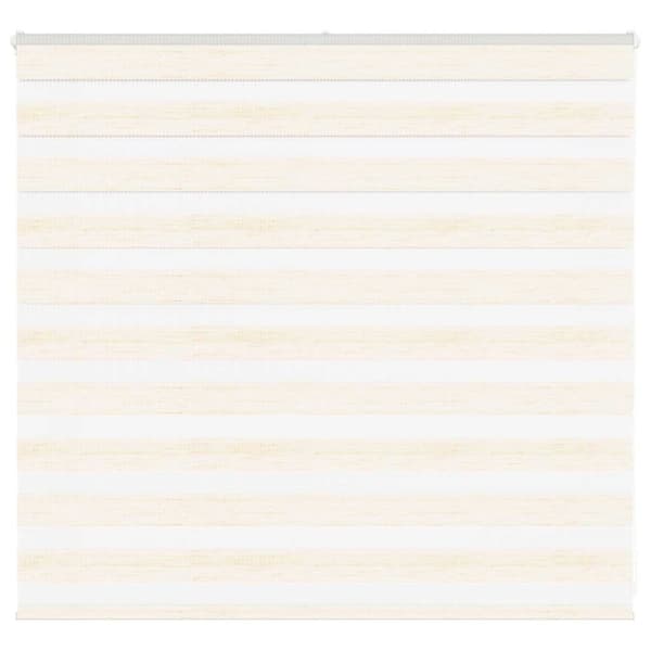 vidaXL zebragardin marmorbeige 165x100 cm stofbredde 160,9cm polyester