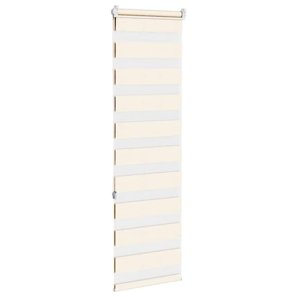 vidaXL Sebragardin marmor beige stoff bredde 40,9 cm polyester