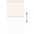 Pikkukuva 5 / 11: vidaXL Seepra rullaverho 80x150 cm kankaan leveys 75,9 cm polyesteri