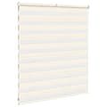 Miniatyrbild 4 av 11: vidaXL Rullgardin zebra 125x100 cm tyg bredd 120,9 cm polyester
