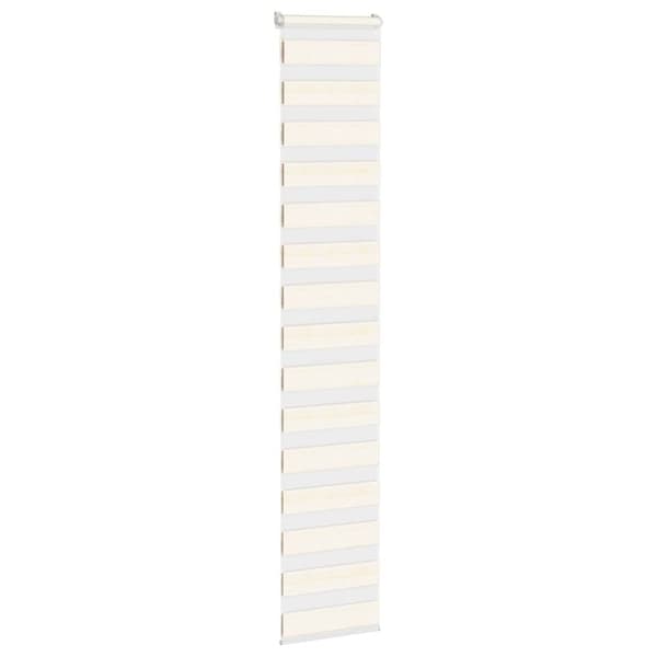 vidaXL zebragardin marmorbeige 45x200 cm stofbredde 40,9 cm polyester