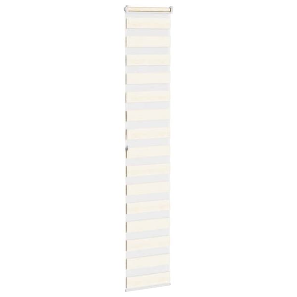 vidaXL zebragardin marmorbeige 45x200 cm stofbredde 40,9 cm polyester