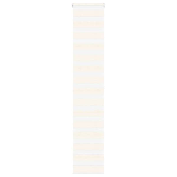 vidaXL zebragardin marmorbeige 45x200 cm stofbredde 40,9 cm polyester