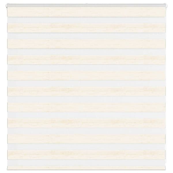 vidaXL zebragardin marmorbeige 150x100 cm stofbredde 145,9cm polyester