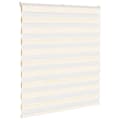 Miniatyrbilde 3 av 11: vidaXL Sebragardin marmor beige stoff bredde 120,9 cm polyester