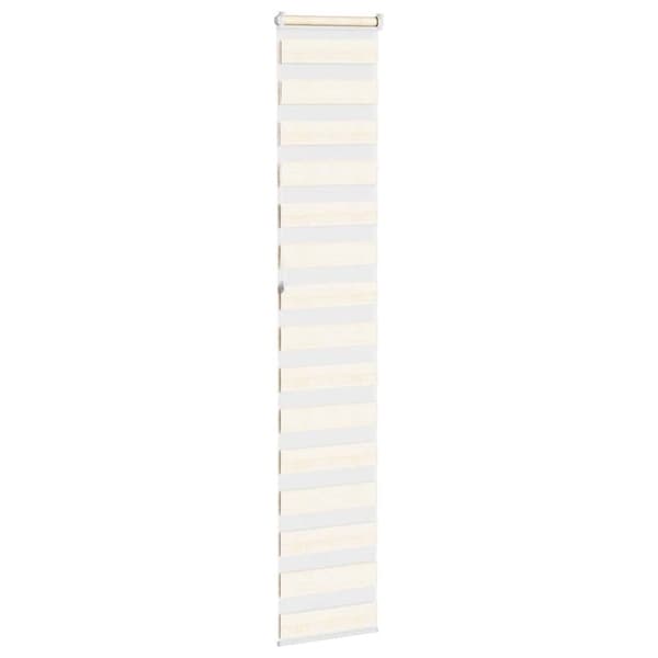 vidaXL Sebragardin marmor beige stoff bredde 40,9 cm polyester