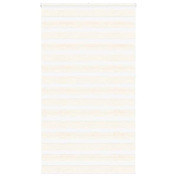 vidaXL zebragardin marmorbeige 125x230 cm stofbredde 120,9cm polyester