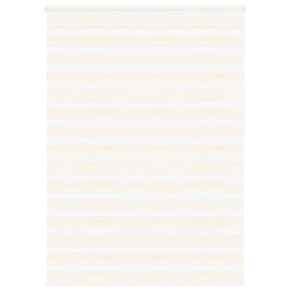 vidaXL Sebragardin marmor beige stoff bredde 150,9 cm polyester