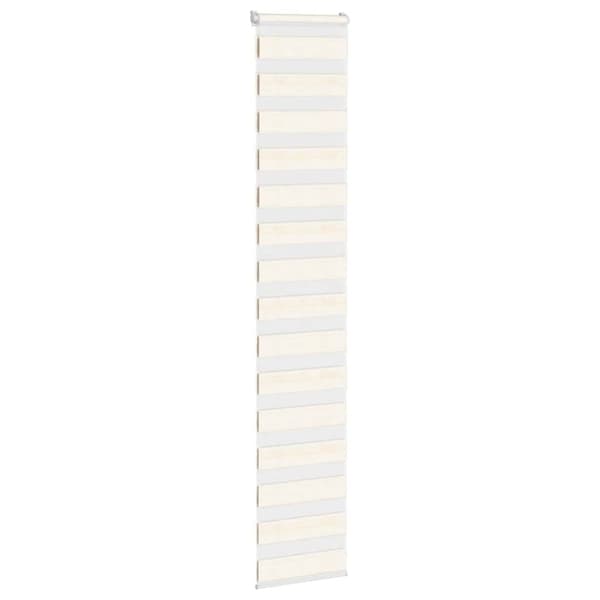 vidaXL zebragardin marmorbeige 45x230 cm stofbredde 40,9 cm polyester