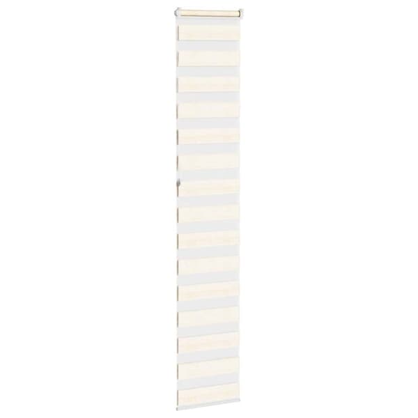 vidaXL zebragardin marmorbeige 45x230 cm stofbredde 40,9 cm polyester