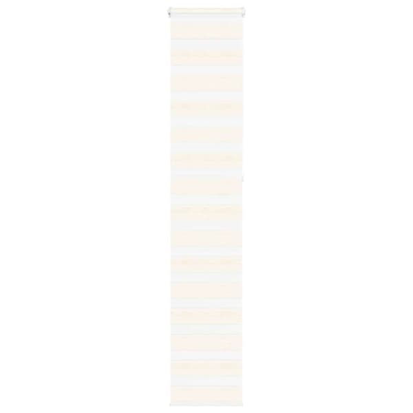 vidaXL zebragardin marmorbeige 45x230 cm stofbredde 40,9 cm polyester