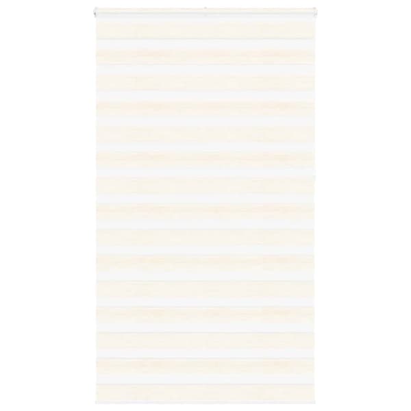 vidaXL Rullgardin zebra 125x230 cm tyg bredd 120,9 cm polyester
