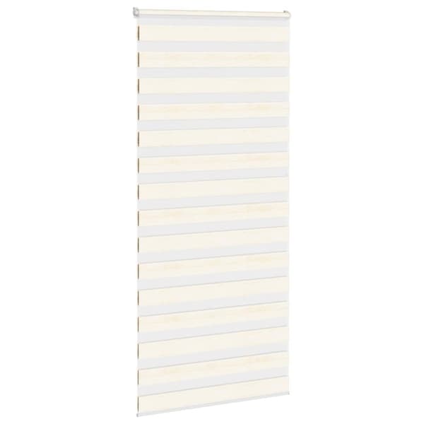vidaXL Rullgardin zebra 105x230 cm tyg bredd 100,9 cm polyester