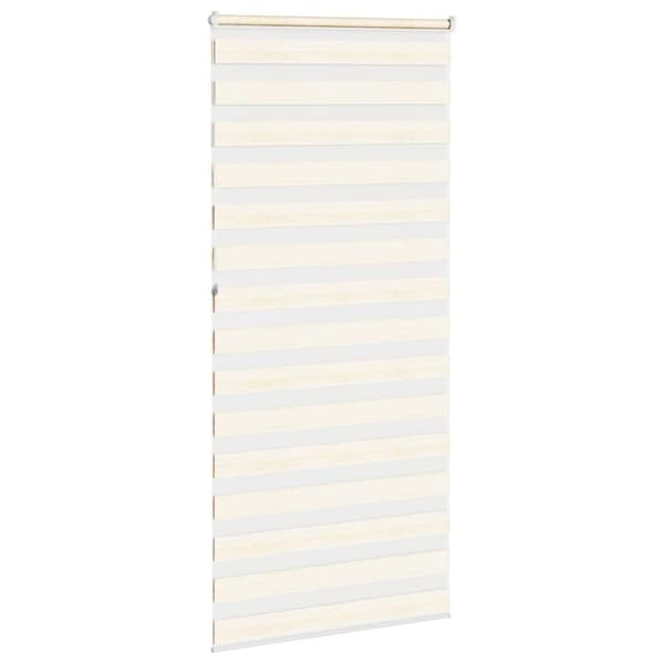 vidaXL Rullgardin zebra 105x230 cm tyg bredd 100,9 cm polyester