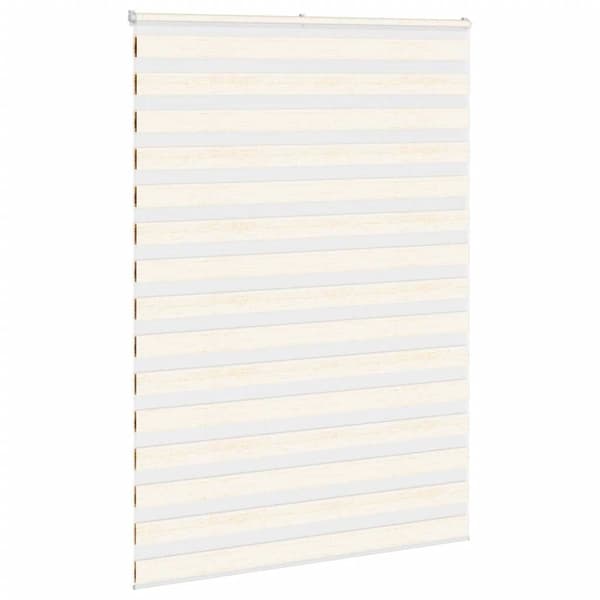vidaXL zebragardin marmorbeige 155x230 cm stofbredde 150,9cm polyester