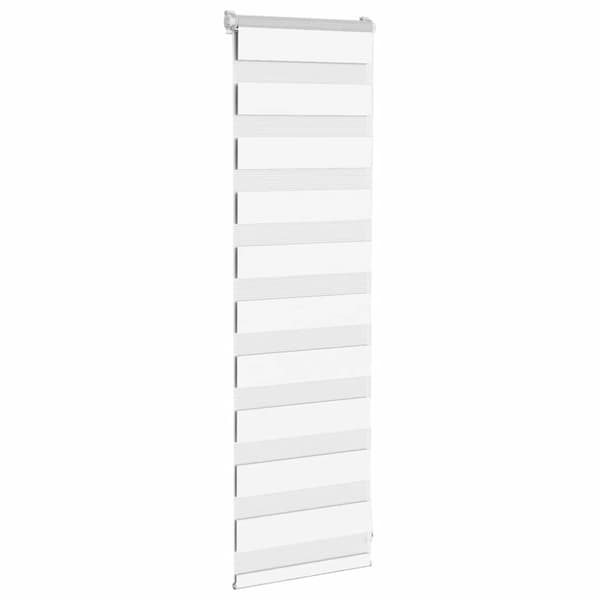 vidaXL Sebragardin hvit 45x100 cm stoff bredde 40,9 cm polyester